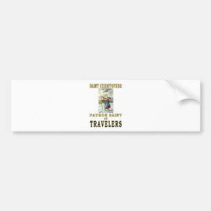 PEGATINA PARA COCHE SANTO CHRISTOPHER