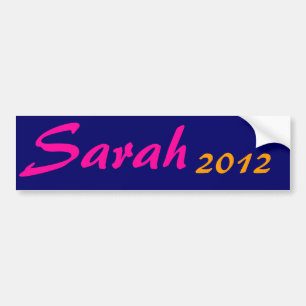 Pegatina Para Coche Sarah, 2012