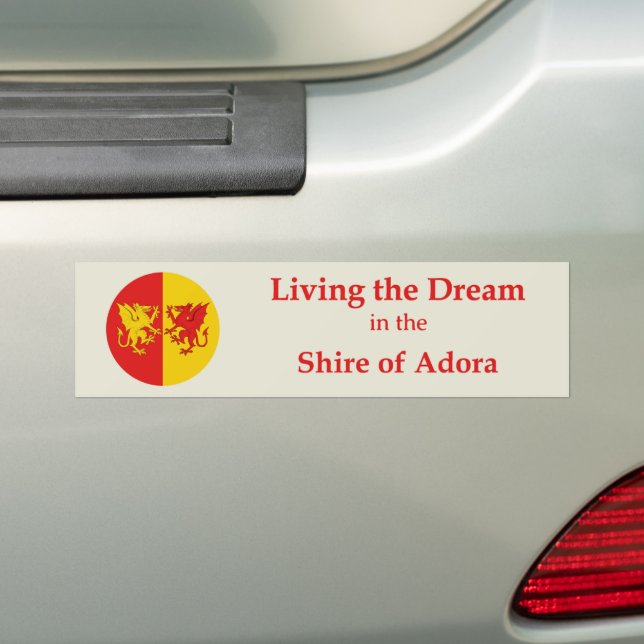 Pegatina Para Coche SCA Adora Bumper Sticker (en coche)