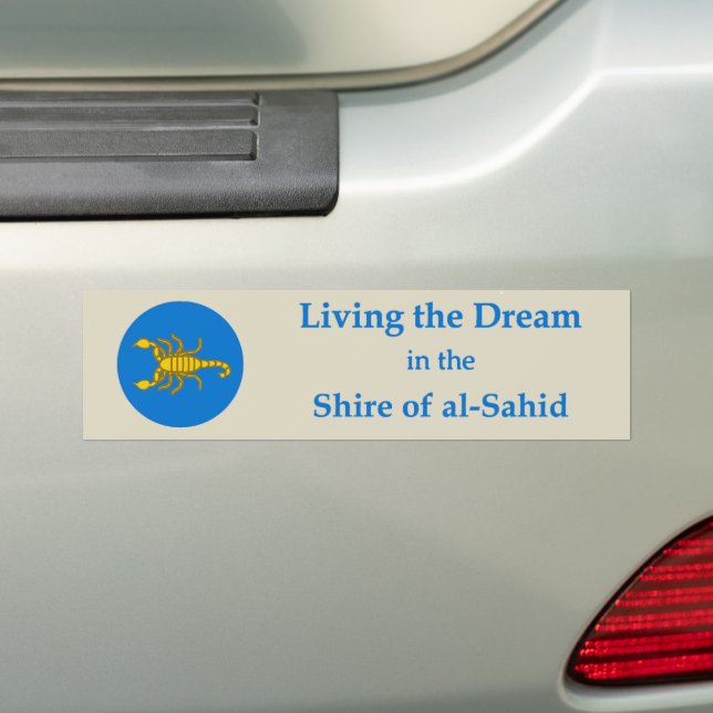 Pegatina Para Coche SCA al-Sahid Bumper Sticker (en coche)