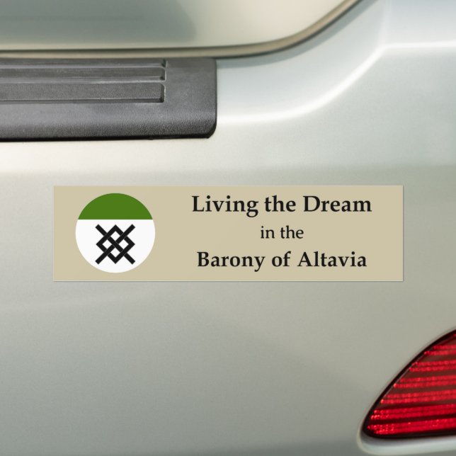 Pegatina Para Coche SCA Altavia Bumper Sticker (en coche)