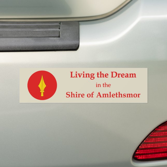Pegatina Para Coche SCA Amlethsmor Bumper Sticker (en coche)