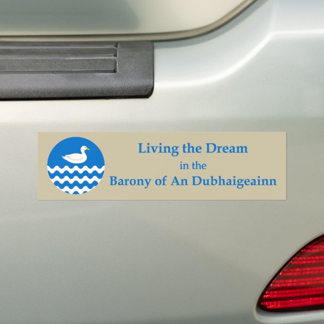 Pegatina Para Coche SCA An Dubhaigeainn Bumper Sticker (en coche)