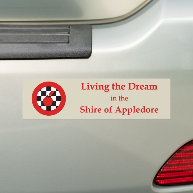 Pegatina Para Coche SCA Appledore Bumper Sticker (en coche)