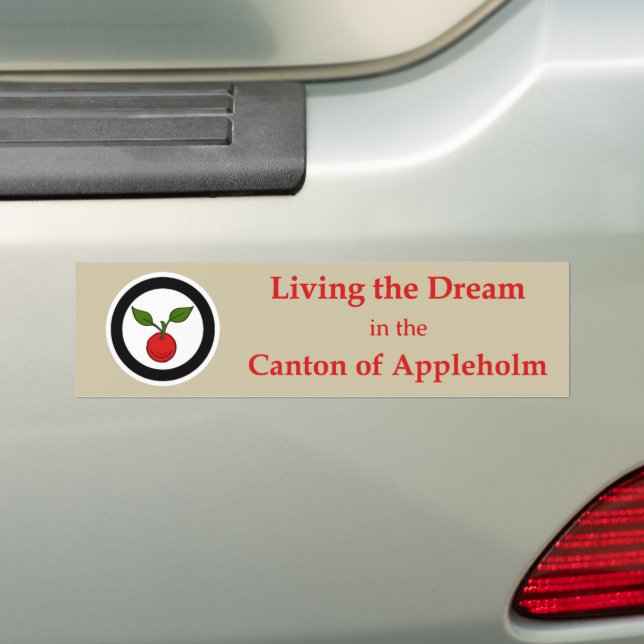 Pegatina Para Coche SCA Appleholm Bumper Sticker (en coche)