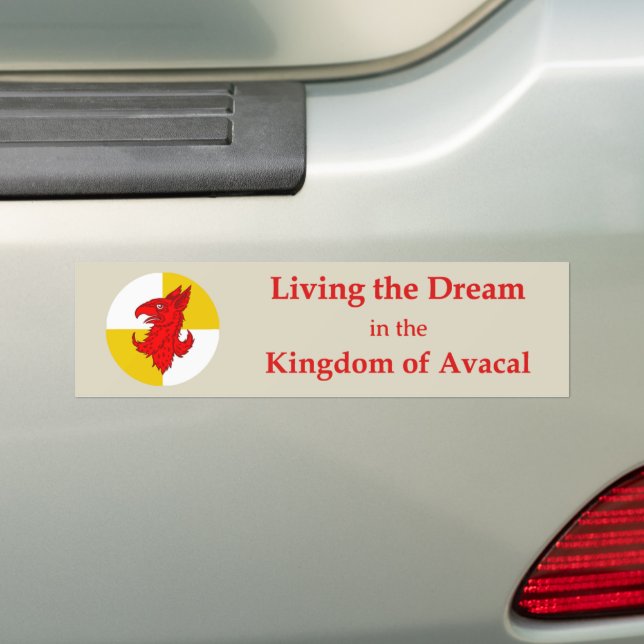 Pegatina Para Coche SCA Avacal Bumper Sticker (en coche)