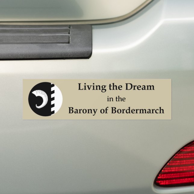 Pegatina Para Coche SCA Bordermarch Bumper Sticker (en coche)