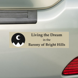 Pegatina Para Coche SCA Bright Hills Bumper Sticker