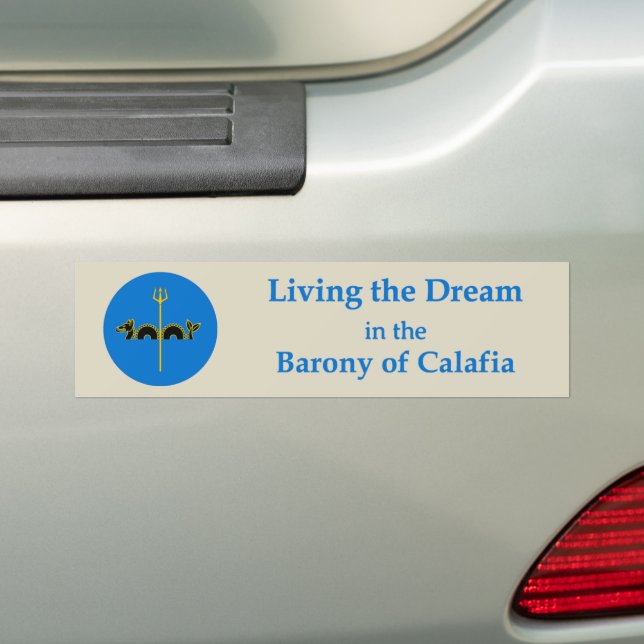 Pegatina Para Coche SCA Calafia Bumper Sticker (en coche)