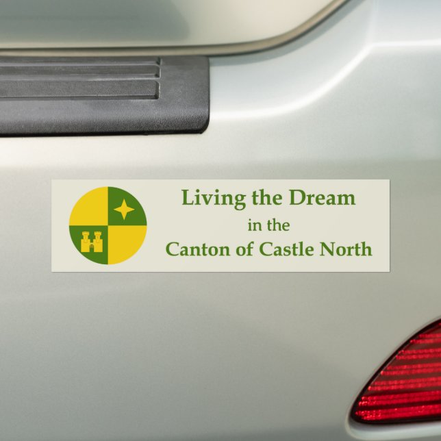 Pegatina Para Coche SCA Castle North Bumper Sticker (en coche)