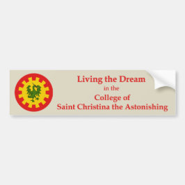 Pegatina Para Coche SCA Colegio de Santa Cristina