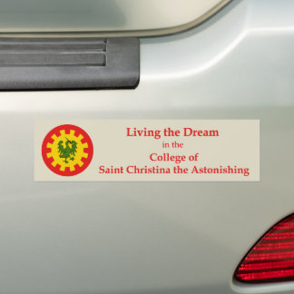 Pegatina Para Coche SCA College of Saint Christina
