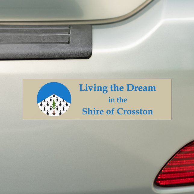 Pegatina Para Coche SCA Crosston Bumper Sticker (en coche)
