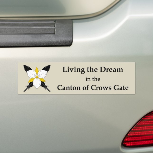 Pegatina Para Coche SCA Crows Gate Bumper Sticker (en coche)