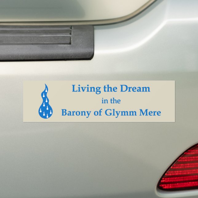 Pegatina Para Coche SCA Glymm Mere Bumper Sticker (en coche)