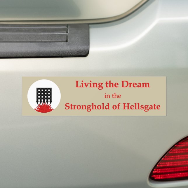 Pegatina Para Coche SCA Hellsgate Bumper Sticker (en coche)