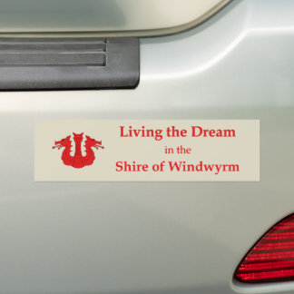 Pegatina Para Coche SCA Windwyrm Bumper Sticker