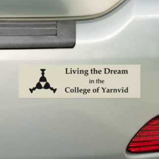 Pegatina Para Coche SCA Yarnvid Bumper Sticker
