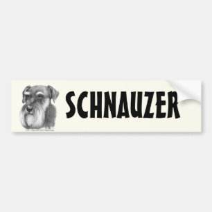 Pegatina Para Coche Schnauzer