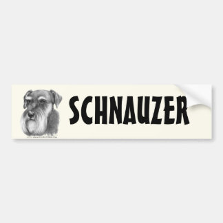 Pegatina Para Coche Schnauzer