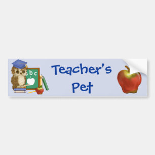 Pegatina Para Coche Scholar Owl