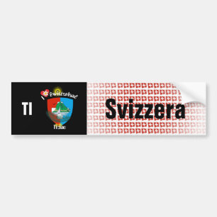 Pegatina Para Coche Schweiz Svizzera Suisse Tessin Aufkleber