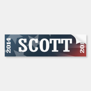 PEGATINA PARA COCHE SCOTT 2014