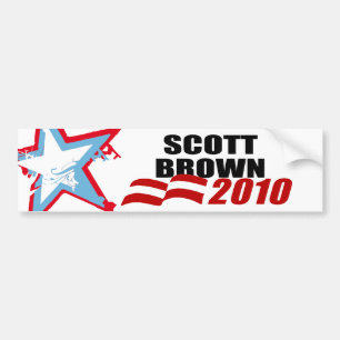 PEGATINA PARA COCHE SCOTT BROWN