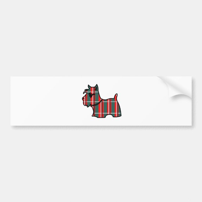 PEGATINA PARA COCHE SCOTTISH TERRIER (Frente)