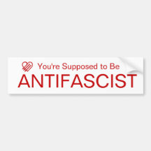 Se supone que eres antifascista (Rojo sobre Blanco