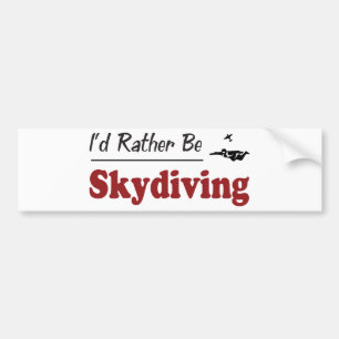 Pegatina Para Coche Sea bastante Skydiving