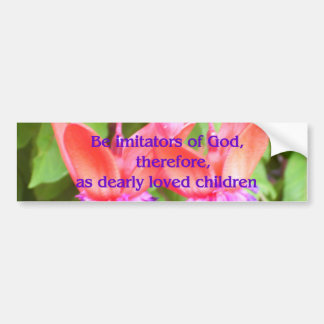 Pegatina Para Coche Sea imitadores de dios