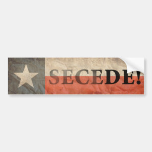 Pegatina Para Coche ¡Secede!