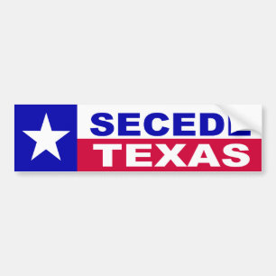 Pegatina Para Coche Secesión de Tejas