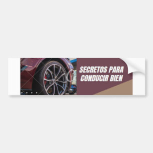 Pegatina Para Coche Secretos para conducir bien