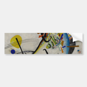 Pegatina Para Coche Segmento azul de Kandinsky