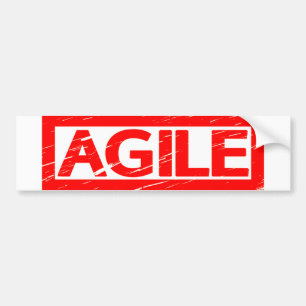 Pegatina Para Coche Sello Agile