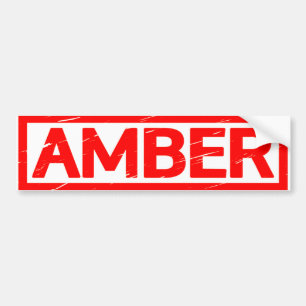 Pegatina Para Coche Sello Amber