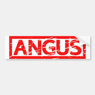 Pegatina Para Coche Sello de Angus
