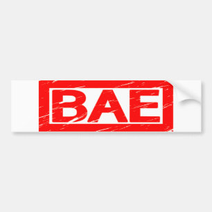 Pegatina Para Coche Sello de Bae