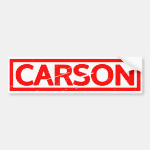 Pegatina Para Coche Sello de Carson