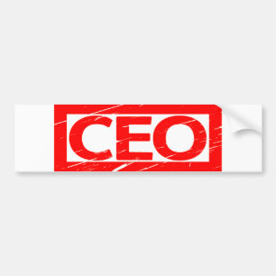 Pegatina Para Coche Sello de CEO