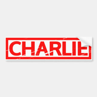 Pegatina Para Coche Sello de Charlie