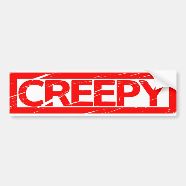 Pegatina Para Coche Sello de Creepe (Frente)