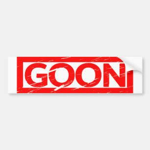 Pegatina Para Coche Sello de Goon