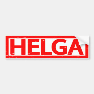 Pegatina Para Coche Sello de Helga