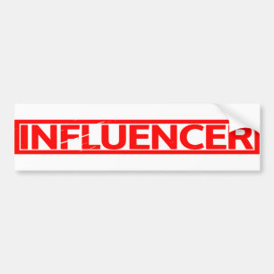 Pegatina Para Coche Sello de Influencer