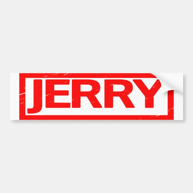 Pegatina Para Coche Sello de Jerry (Frente)