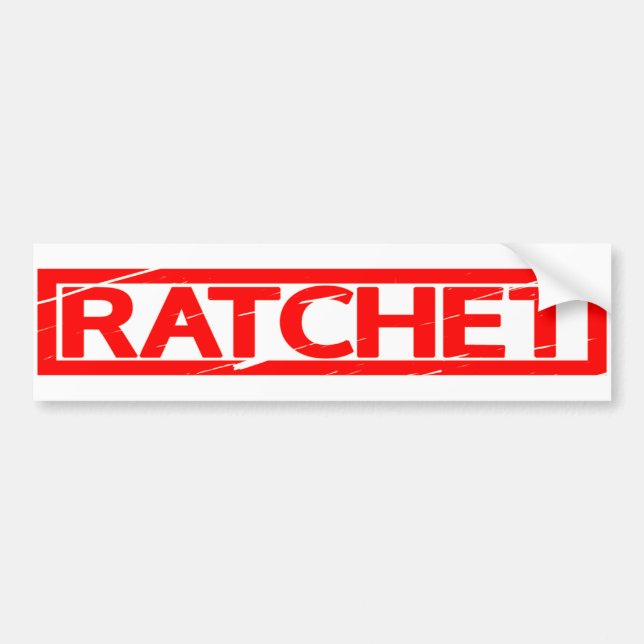 Pegatina Para Coche Sello de Ratchet (Frente)