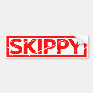 Pegatina Para Coche Sello de Skippy